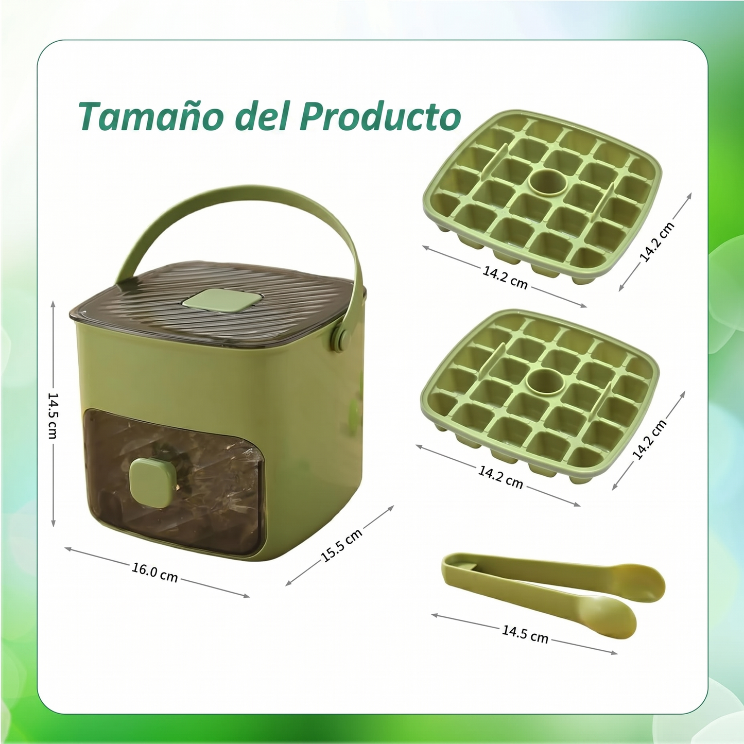 Máquina para hielo de 48 compartimientos
