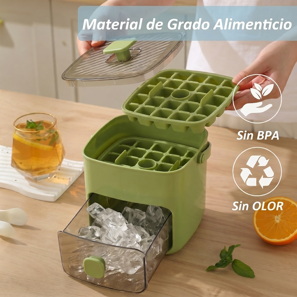 Máquina para hielo de 48 compartimientos