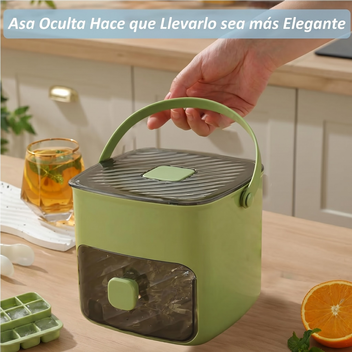 Máquina para hielo de 48 compartimientos